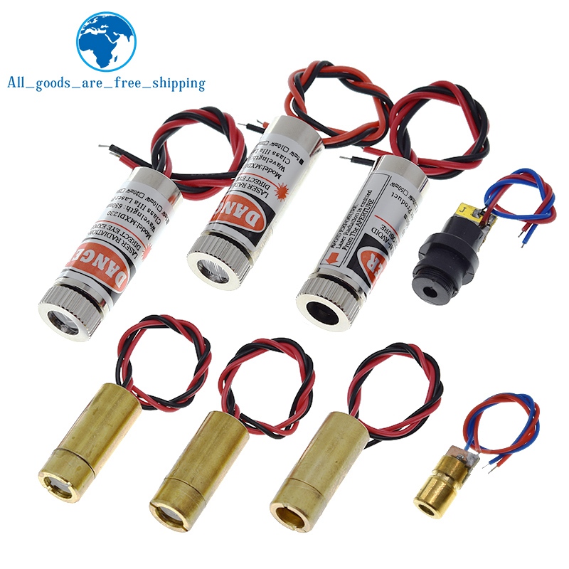 650nm 5mW Red Point / Line / Cross Laser Module Head Glass Lens Focusable Focus Adjustable Laser Diode Head Industrial Class - Image 2