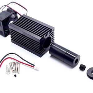 9mm/5.6mm Laser Diode Housing Heatsink Case Laser Blank Module with M9*P0.5 Glass Focusing Lens