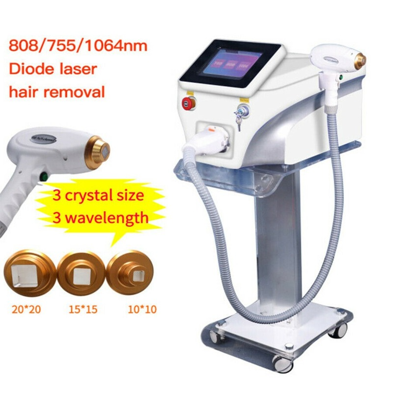 Diode Laser 755 808 1064nm Multi Wavelengths Hair Removal Machine Cooling Head Painless Laser Epilator Face Body Hair Removal - Image 4