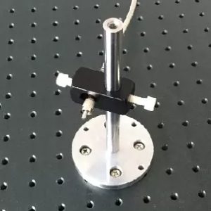 Fiber coupled laser collimator bracket