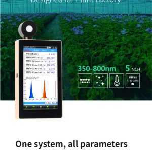 Portable Spectrometer OHSP350P led grow Light Wavelength Meter 350-800nm full spectrum test equipment