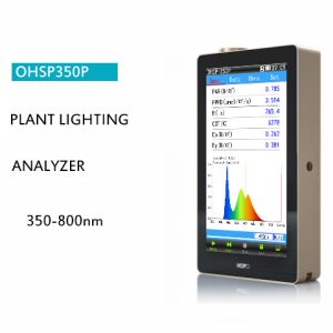 Portable Plant Lamp Spectrum Analyzer PAR Meter everfine spectrometer