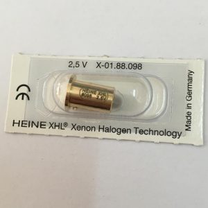 HEINE XHL #098 2.5V lamp,X-001.88.098,xenon halogen technology,HSL 100 150 hand-held slit lamp,X-01.88.098 bulb