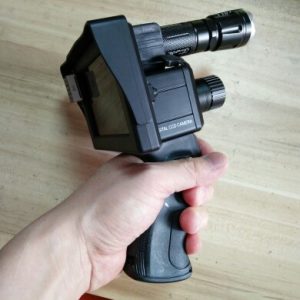 Handheld portable infrared laser night vision viewer recorder/25mm lens night vision laser recorder