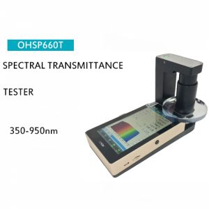 Portable spectrometer OHSP660T transmittance of material tester light spectrum meter
