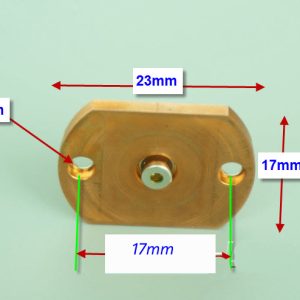High power 500mW Pluse 1000mW 405nm burning laser diode 5.6mm w/ copper heatsink