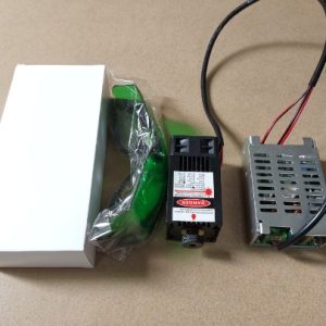 High power adjustable focus engraving and cutting laser 12V with TTL PWM control engraving stainless steel 3d printing