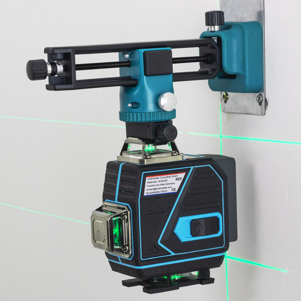 KaiTian Laser Level Receiver 16 Lines 4D Self-Leveling 360 Horizontal&Vertical Cross Super Powerful Green Line Laser 360 Battery - Image 4