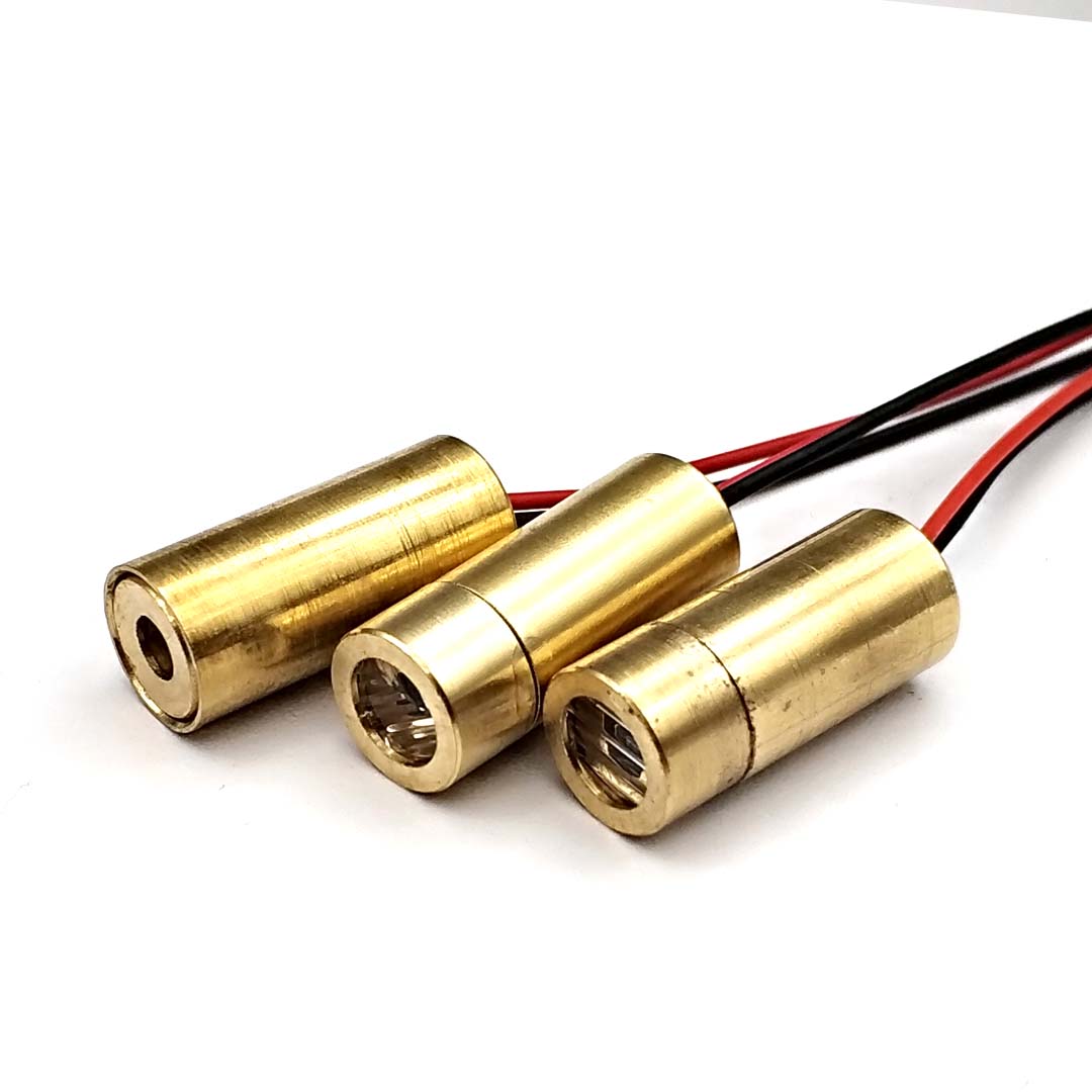 Laser Head 650nm 9mm 3V 50mW Laser Cross Diode Module Red Copper Head Red Laser Head - Image 2