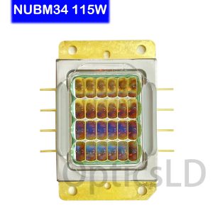 NICHIA NUBM34 Blue 455nm 115W Multiple Laser Diode Chip Array Bank