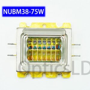NICHIA NUBM38 Blue 455nm 74W @3A Laser Diode Chip Array PCB Driver (Tin-Pin)