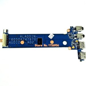 Original For HP 8770w 8770 USB Audio Jack Board 6050A2479701