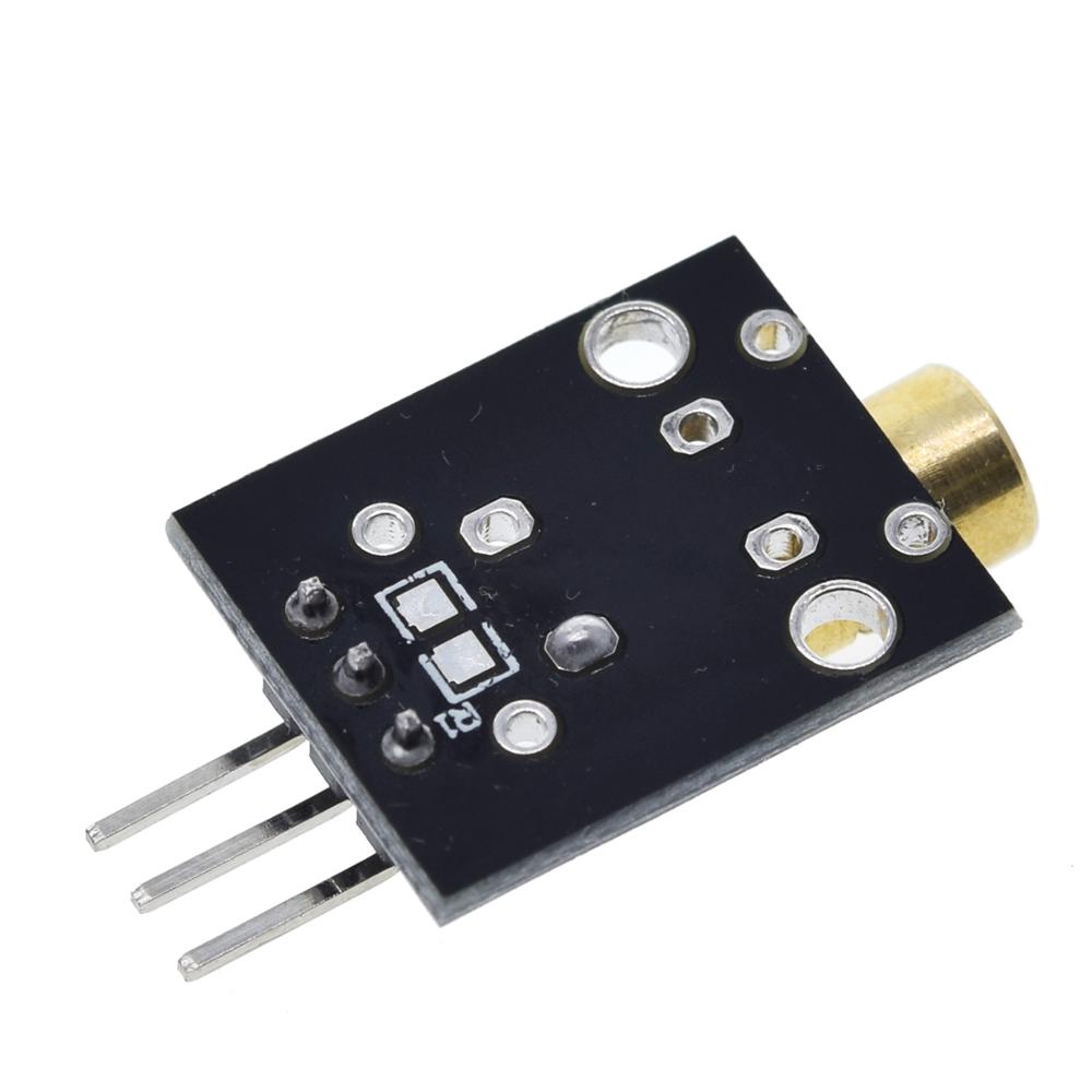 TZT KY-008 3pin 650nm Red Laser Transmitter Dot Diode Copper Head Module for arduino DIY Kit - Image 4