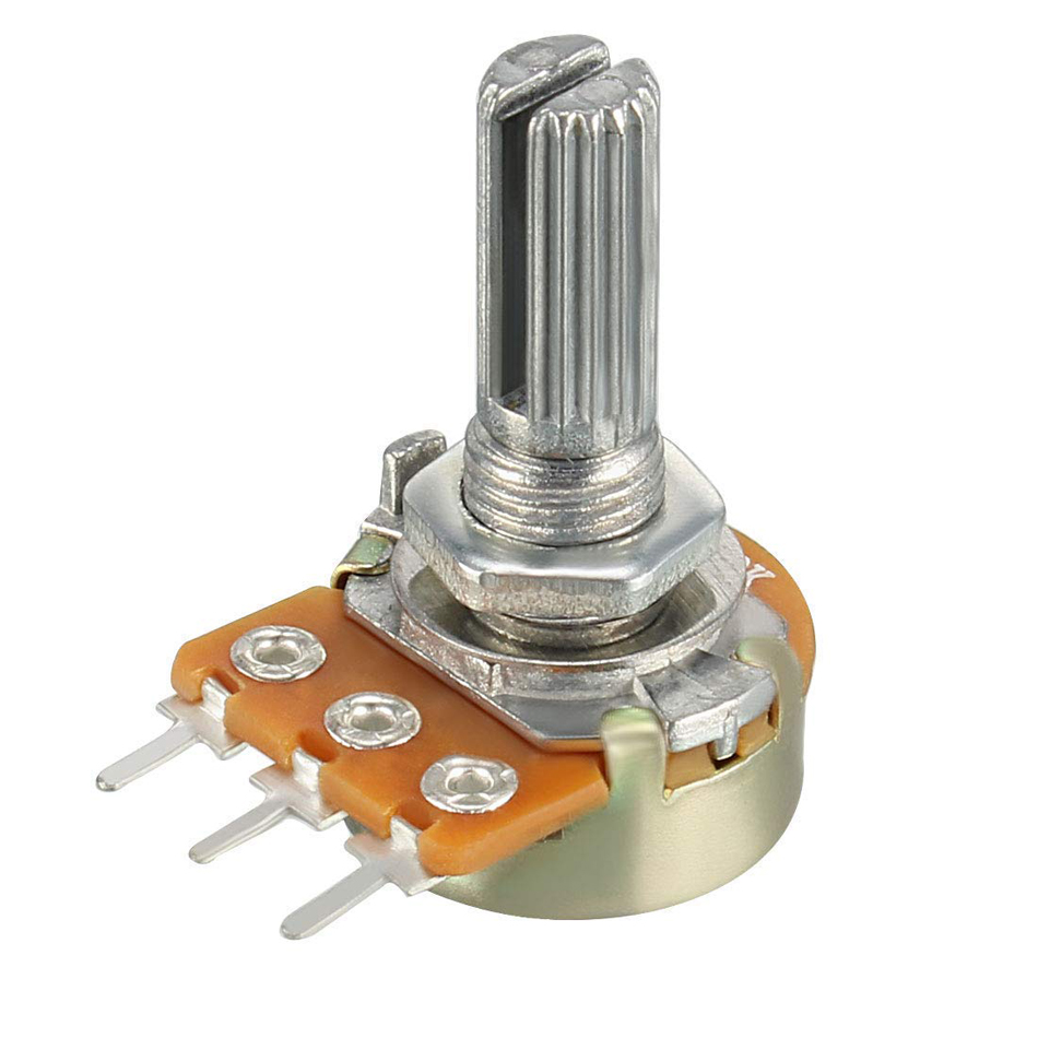 WH148 Potentiometer without Knob B1K B2K B5K B10K B20K B50K B100K B250K B500K B1M 3pin 15mm 1K 2K 5K 10K 20K 50K 100K 250K 500K - Image 4
