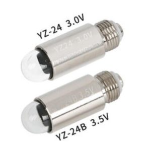 YZ24 3V YZ24B 3.5V ophthalmic lamp,66VISION streak retinoscope bulb,YZ-24 YZ-24B 66-VISION ophthalmoscope light