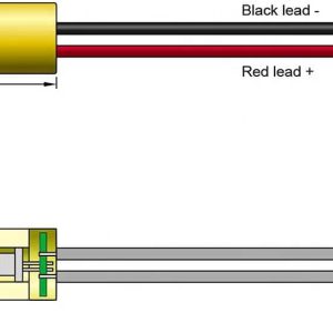XinLand Green Laser Module Cross-Line 532nm Diode Laser Modules