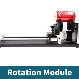 CO2 engraving machine all-metal rotating shaft for marking cylindrical stainless steel for co2 engraving machine