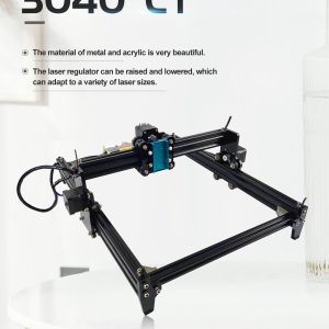 Mini CNC Laser Engraving Machine 40w/80w Laser module 30*40cm CNC Laser Cutter Wood Router