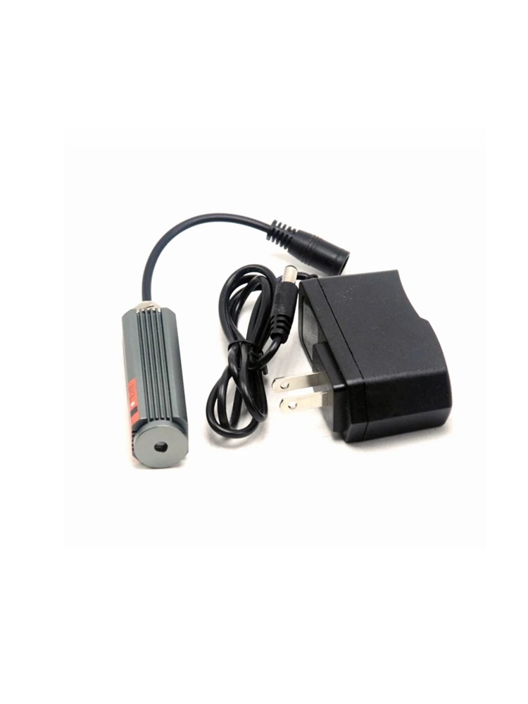 Q-BAIHE 650-660nm 200mW Line Red Laser Module – 12V Waterproof Vehicle-Mounted With ADPT