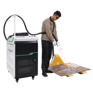 mini portable fiber laser cleaning machine rust removal gun for sale