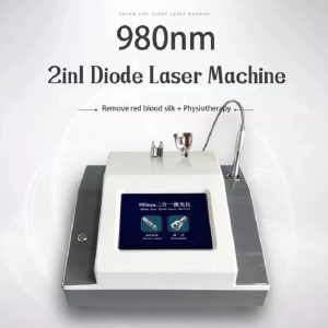 980nm Diode Laser Machine 2022 Blood Vessels Removal 30W BEST 980 Vascular Remove Nail Fungus Spider Veins