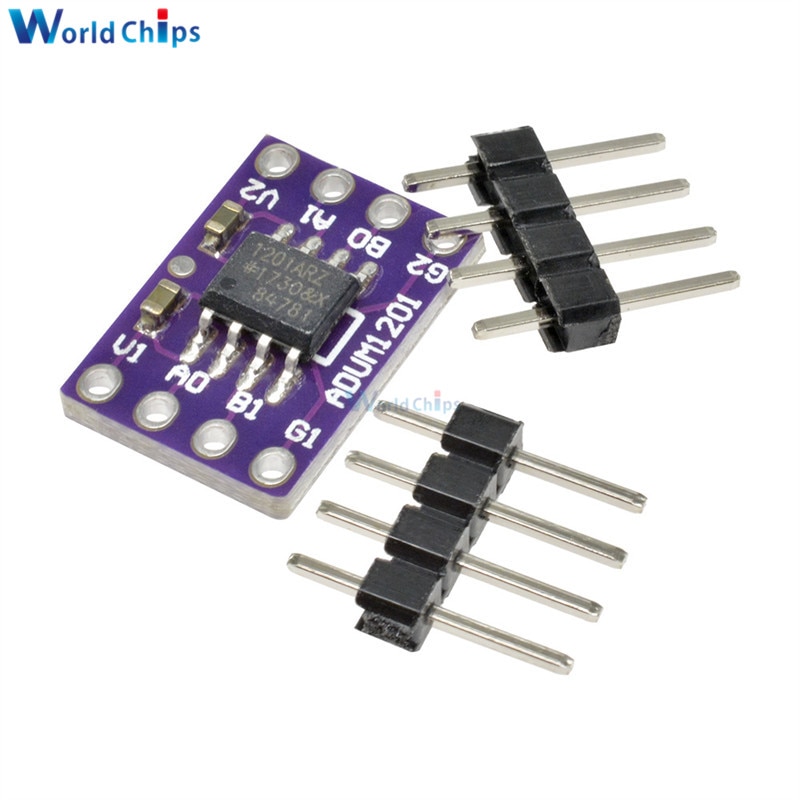 CJMCU-1201-Magnetic-Isolator-Board-Module-Replace-Optocouplers-ADUM1201-Isolator-ADUM1201ARZ-SOIC-8-Isolator-SPI-Interface-5