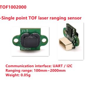 Single point range lidar sensor Laser Range Sensor Module 100-2000mm Distance Sensor Interface UART I2C IIC With Cable